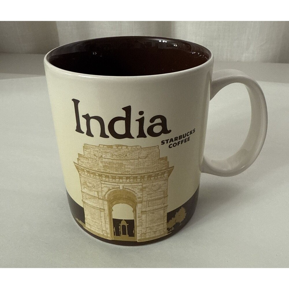 Starbucks Collector Series India Mug 16 Ounces Oz/473ml